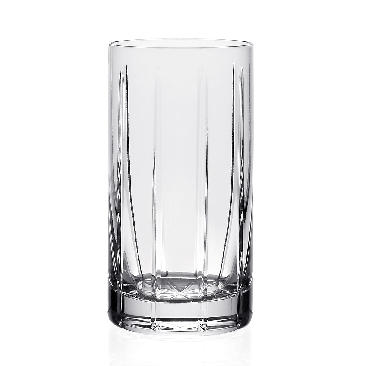 William Yeoward Vesper Tumbler Highball, handmade crystal, on a white background