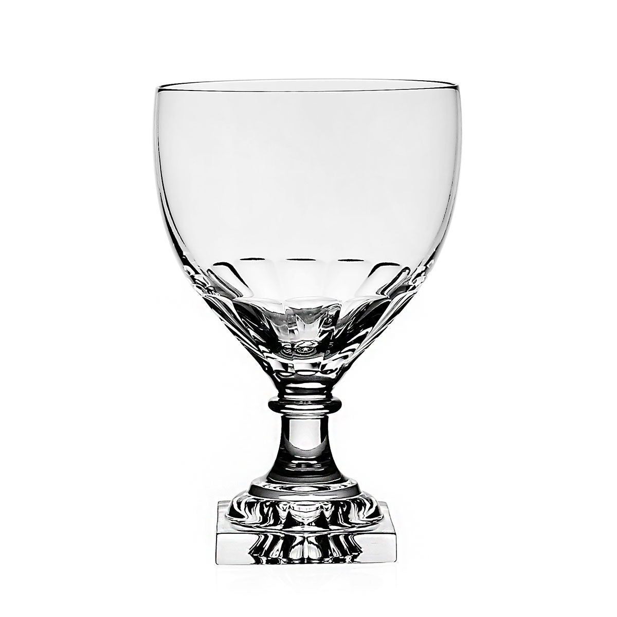 William Yeoward Virginia Large Wine, handmade crystal, on a white background