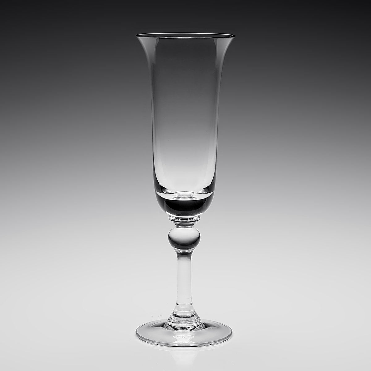 William Yeoward Whitney Champagne Flute, handmade crystal, detail view
