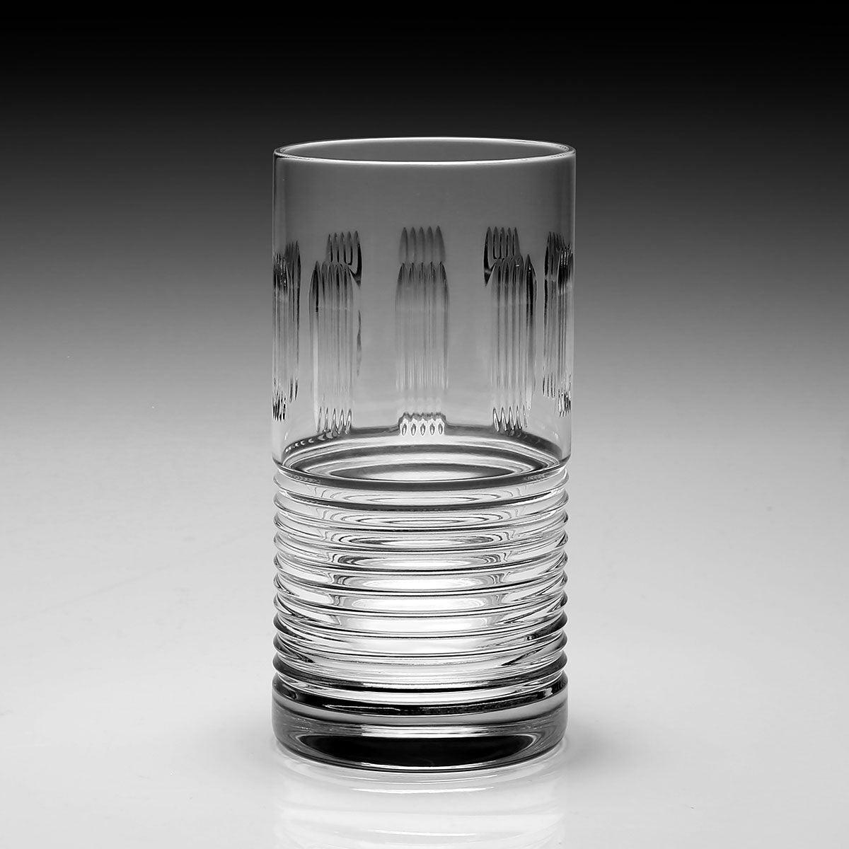 William Yeoward Zelda Tumbler Highball, handmade crystal, detail view