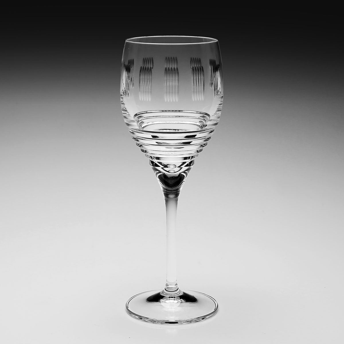William Yeoward Zelda Wine, handmade crystal, detail view