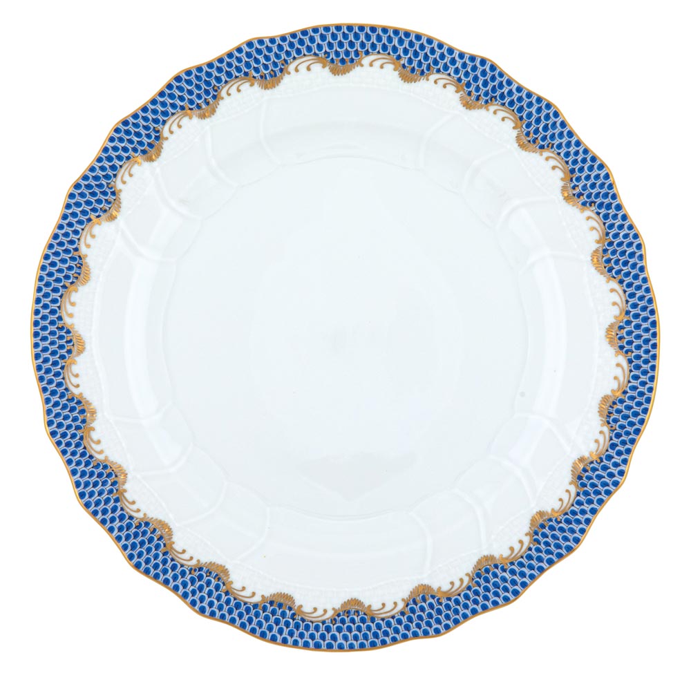 Herend Fish Scale Blue Dinnerware