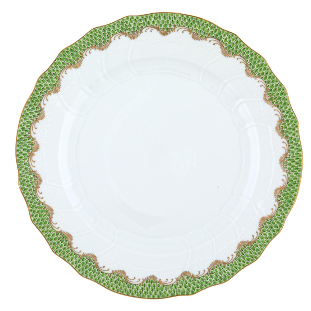  Fish Scale Evergreen Dinnerware Collection by Herend