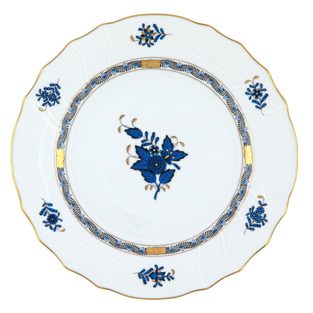 Herend Chinese Bouquet Black Sapphire Dinnerware