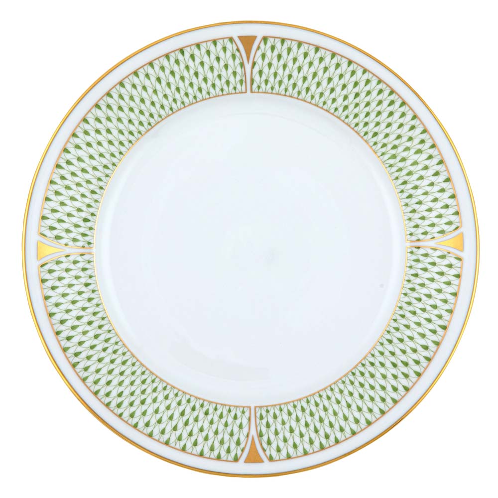 Herend Art Deco Green Dinnerware