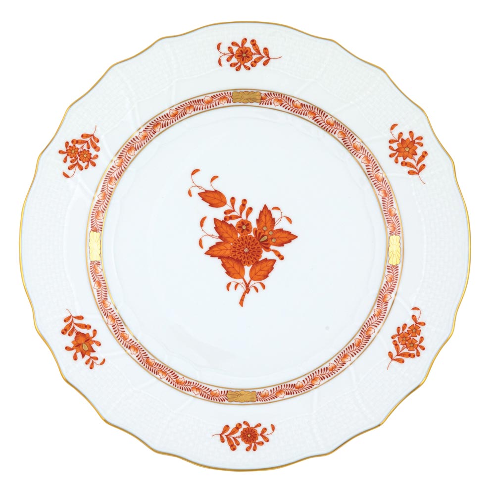 Chinese Bouquet Rust Dinnerware Collection by Herend