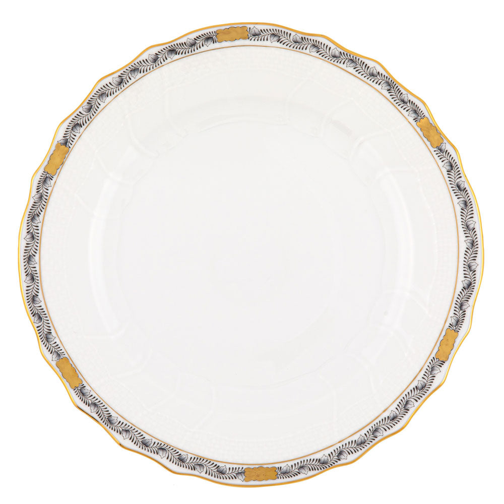 Herend Chinese Bouquet Garland Black Dinnerware