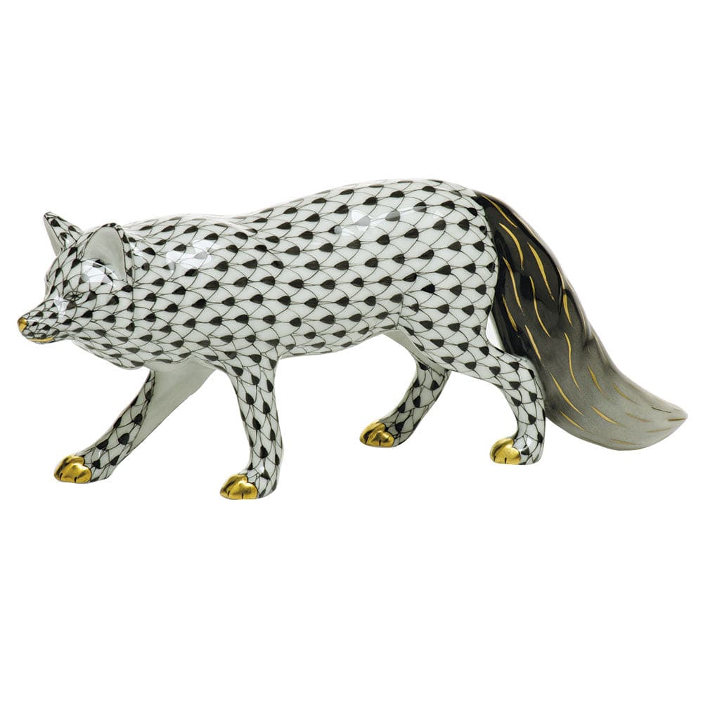 Herend Foxes Figurines