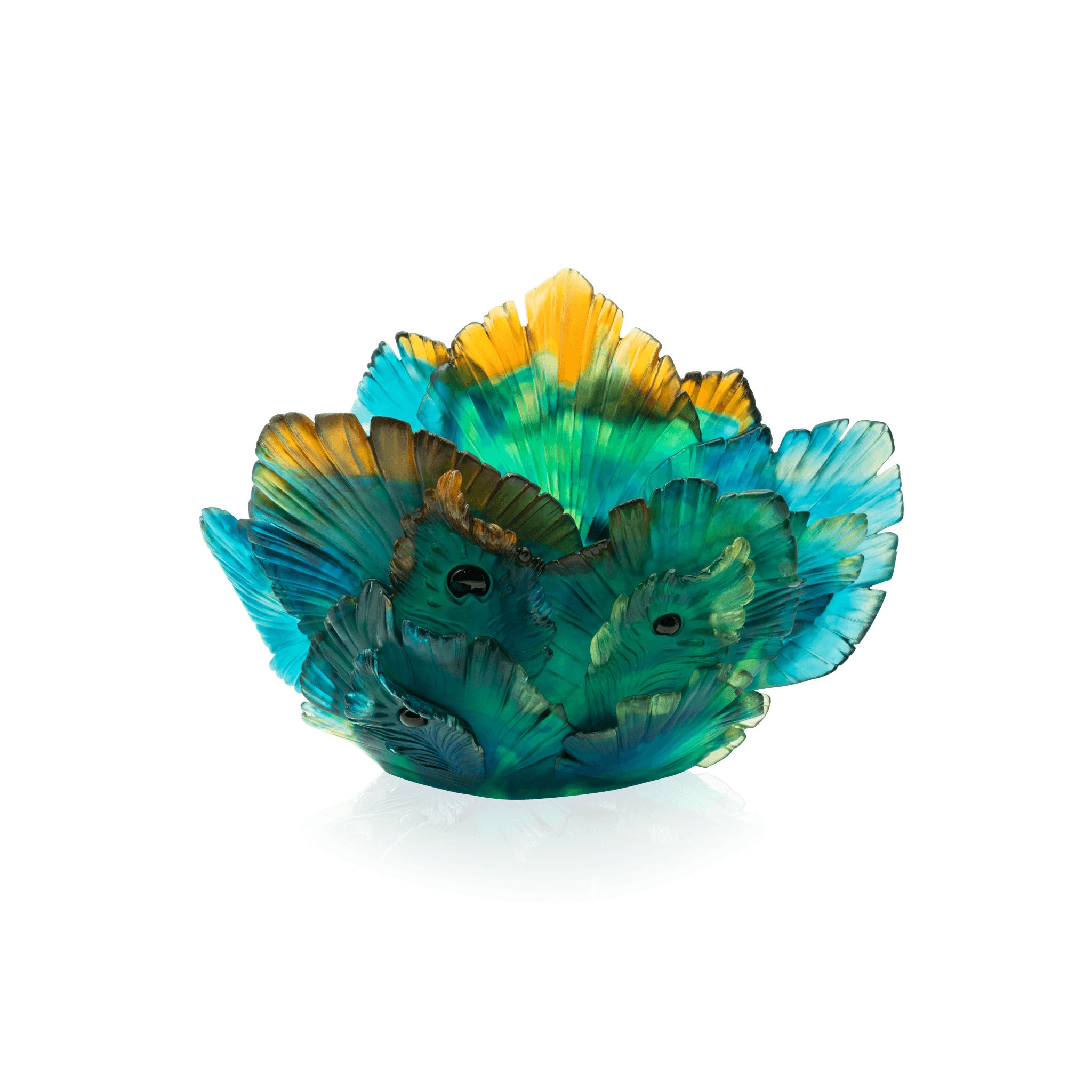 Daum Fleur de Paon collection