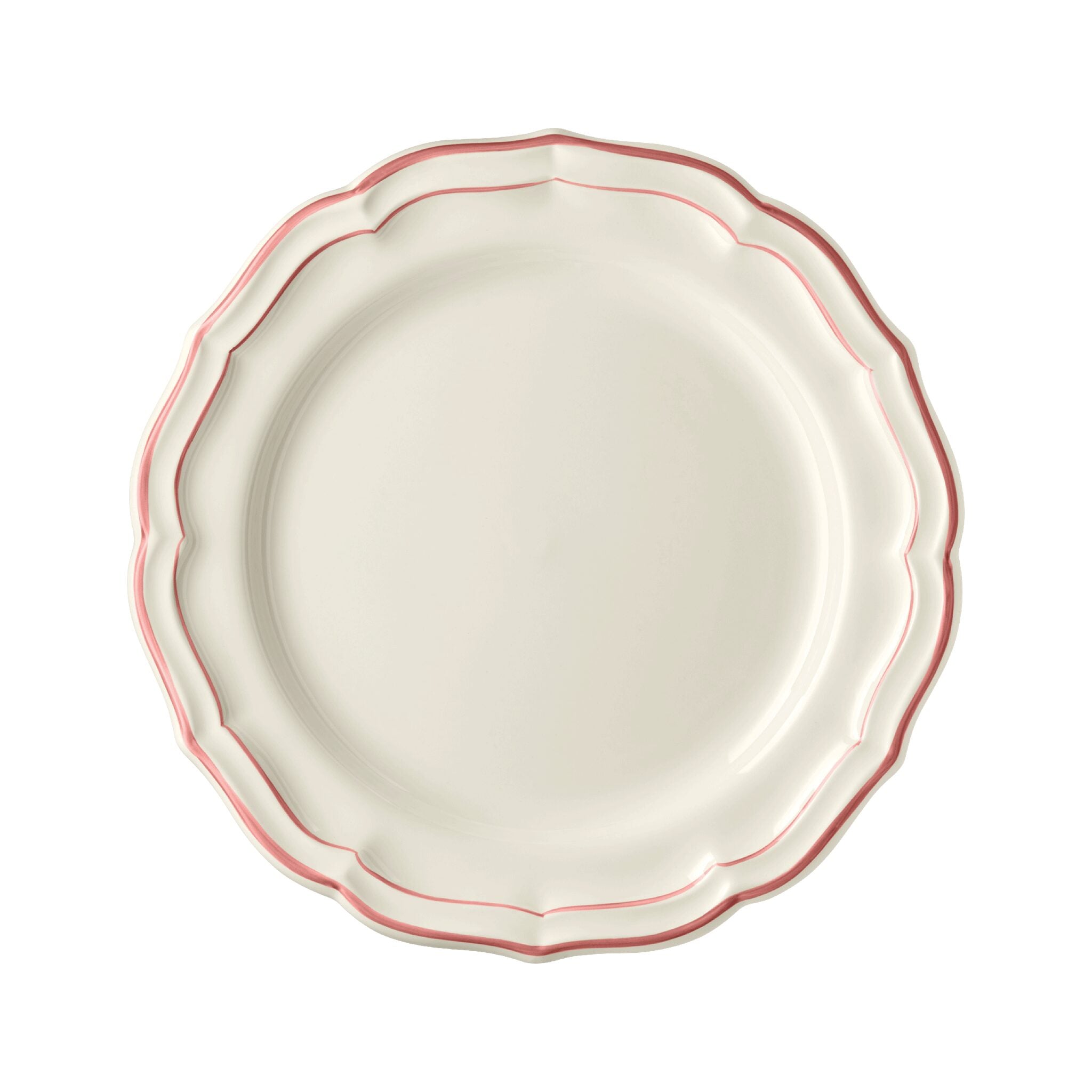 Gien Filet Coral collection