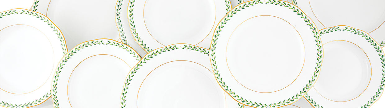 Herend Green Laurel Dinnerware
