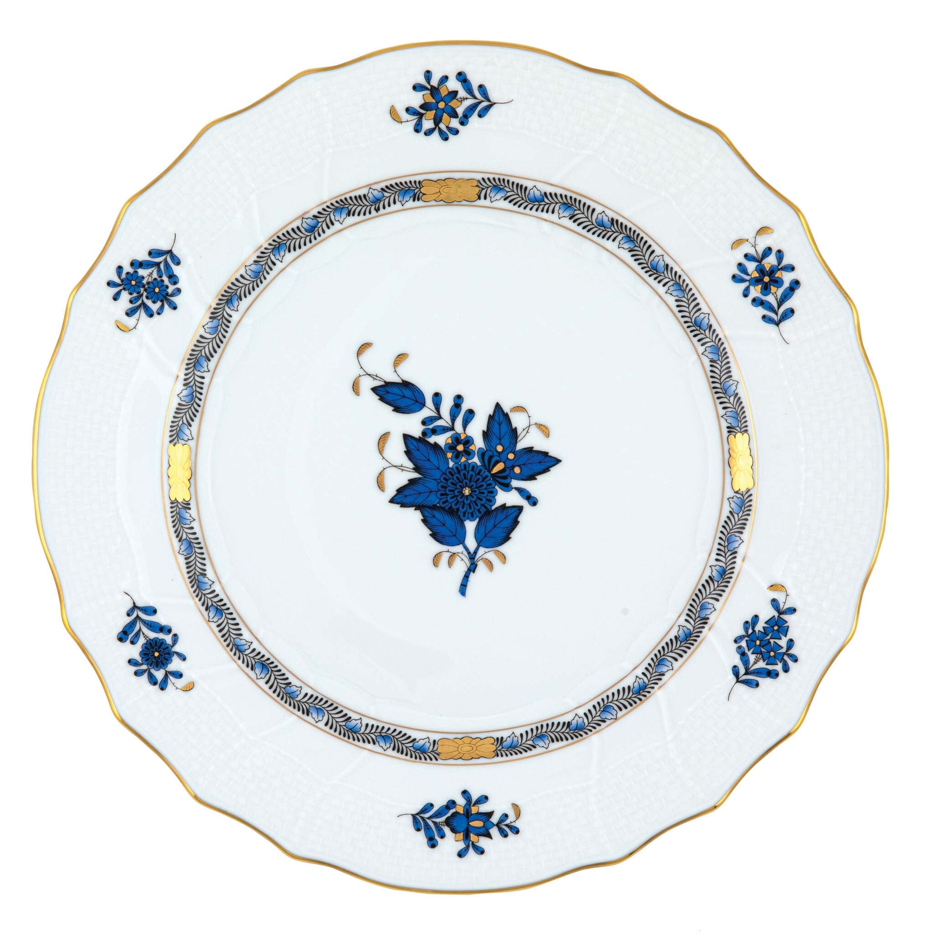 Herend Chinese Bouquet Black Sapphire