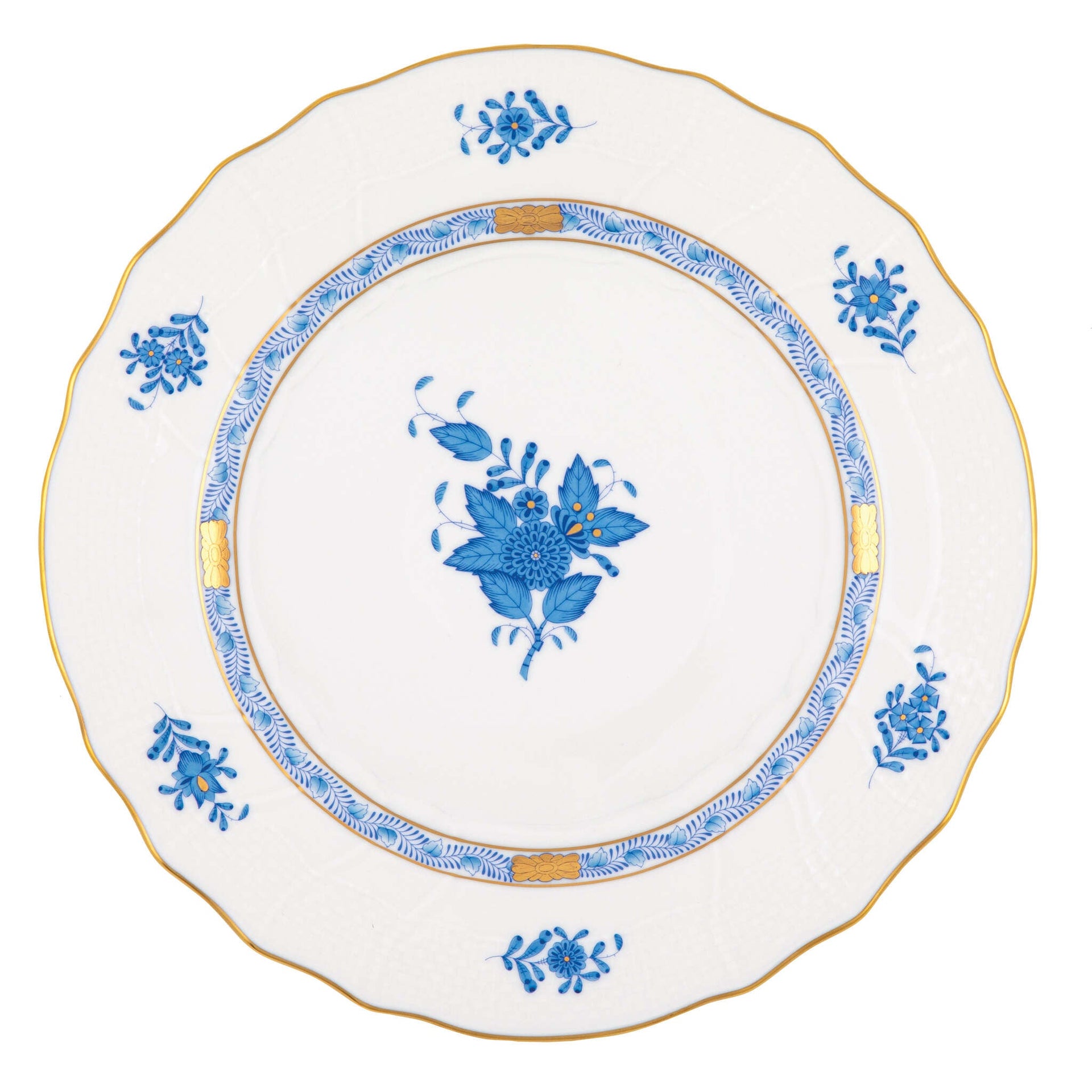 Herend Chinese Bouquet Blue