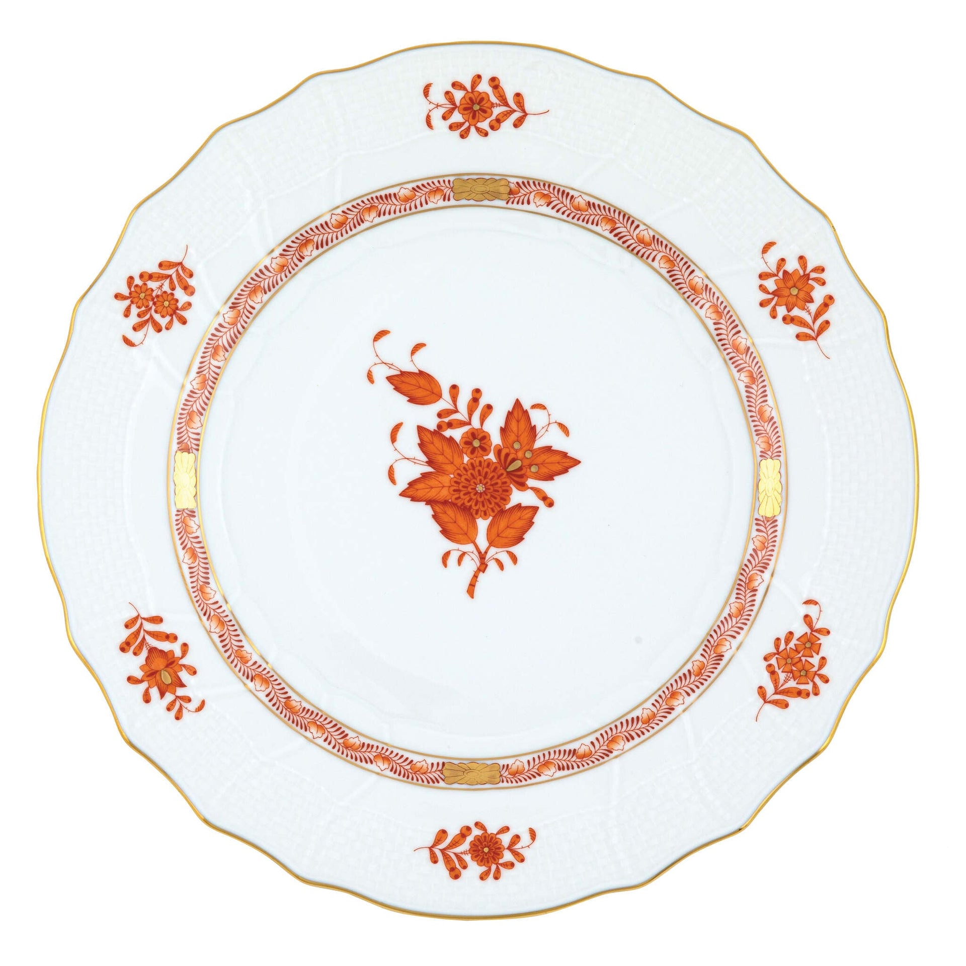 Herend Chinese Bouquet Rust