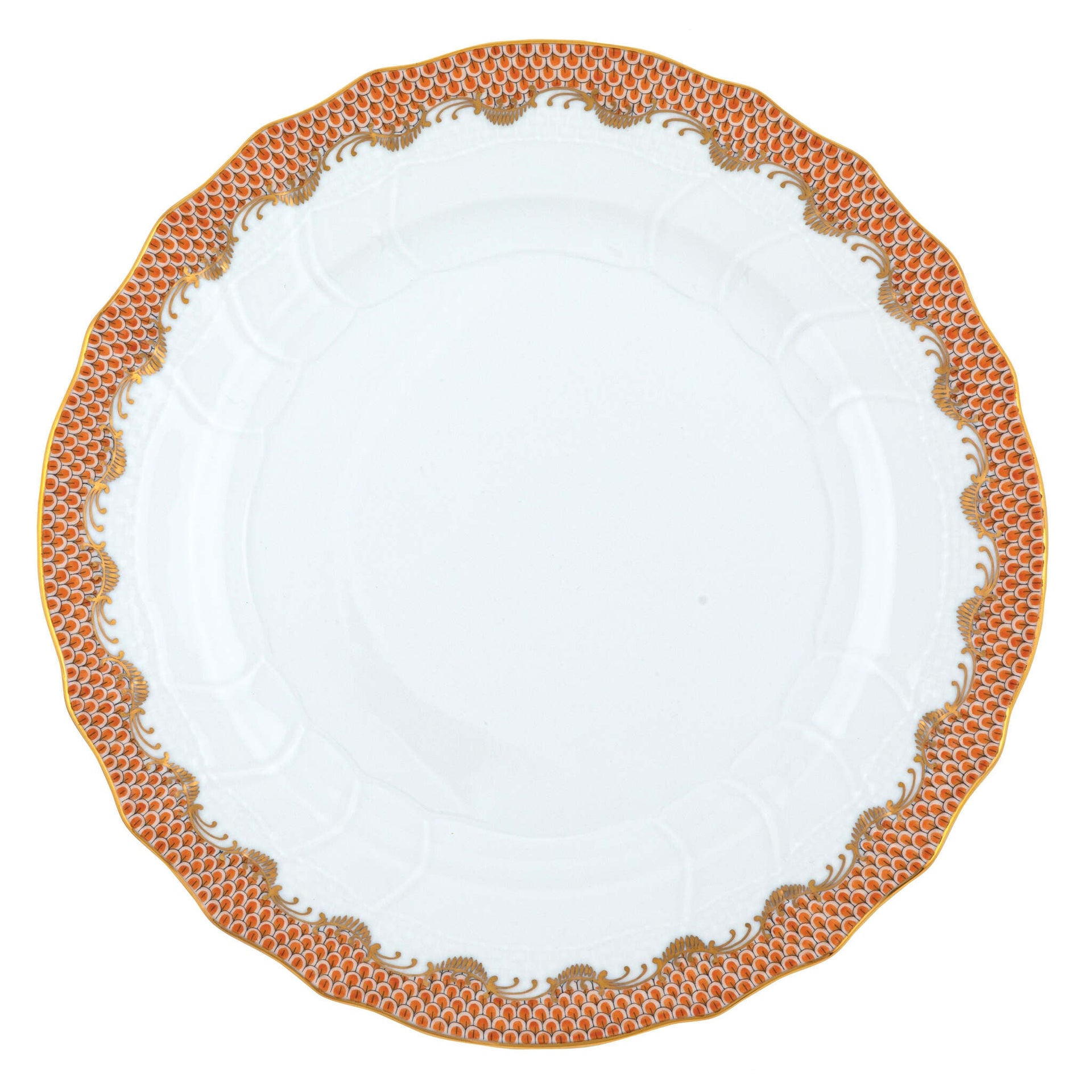 Herend Fish Scale Rust