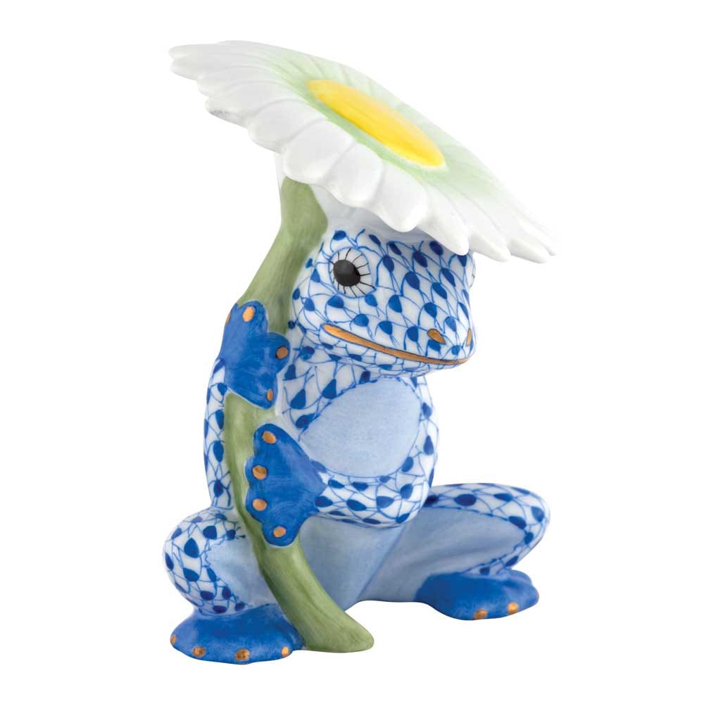 Herend Frogs Figurines