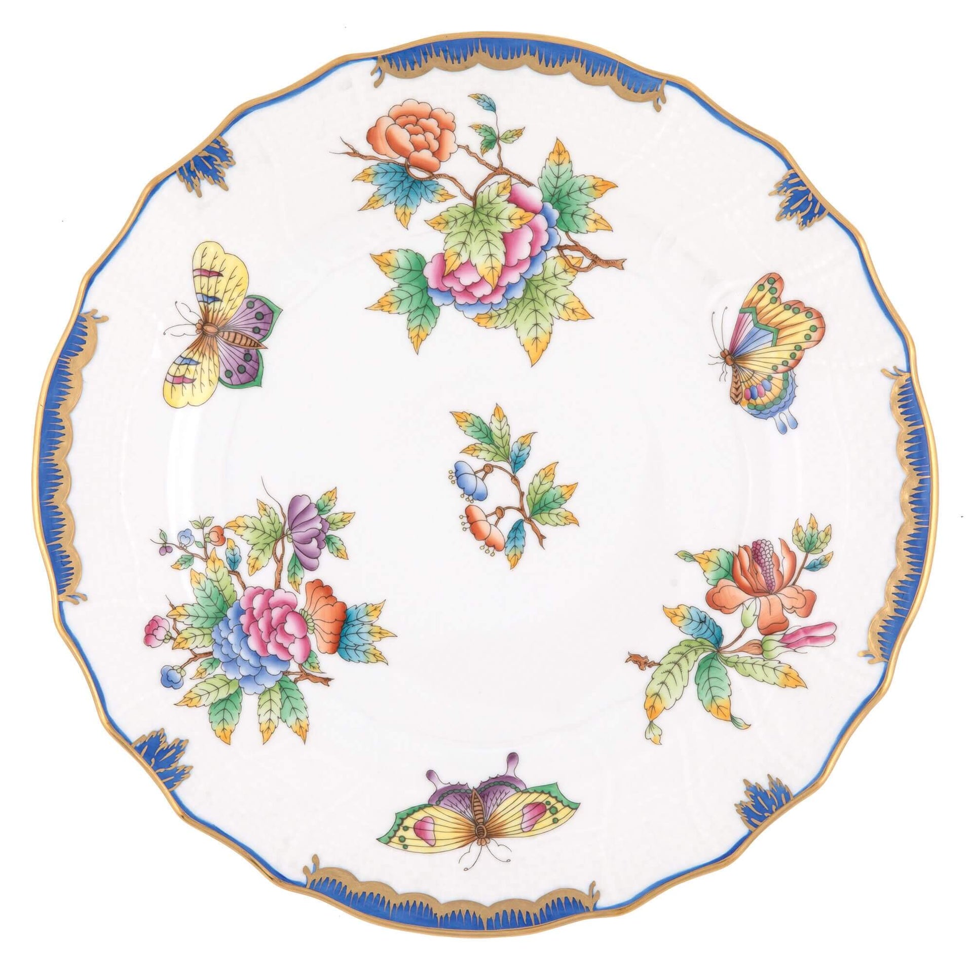 Herend Queen Victoria Blue