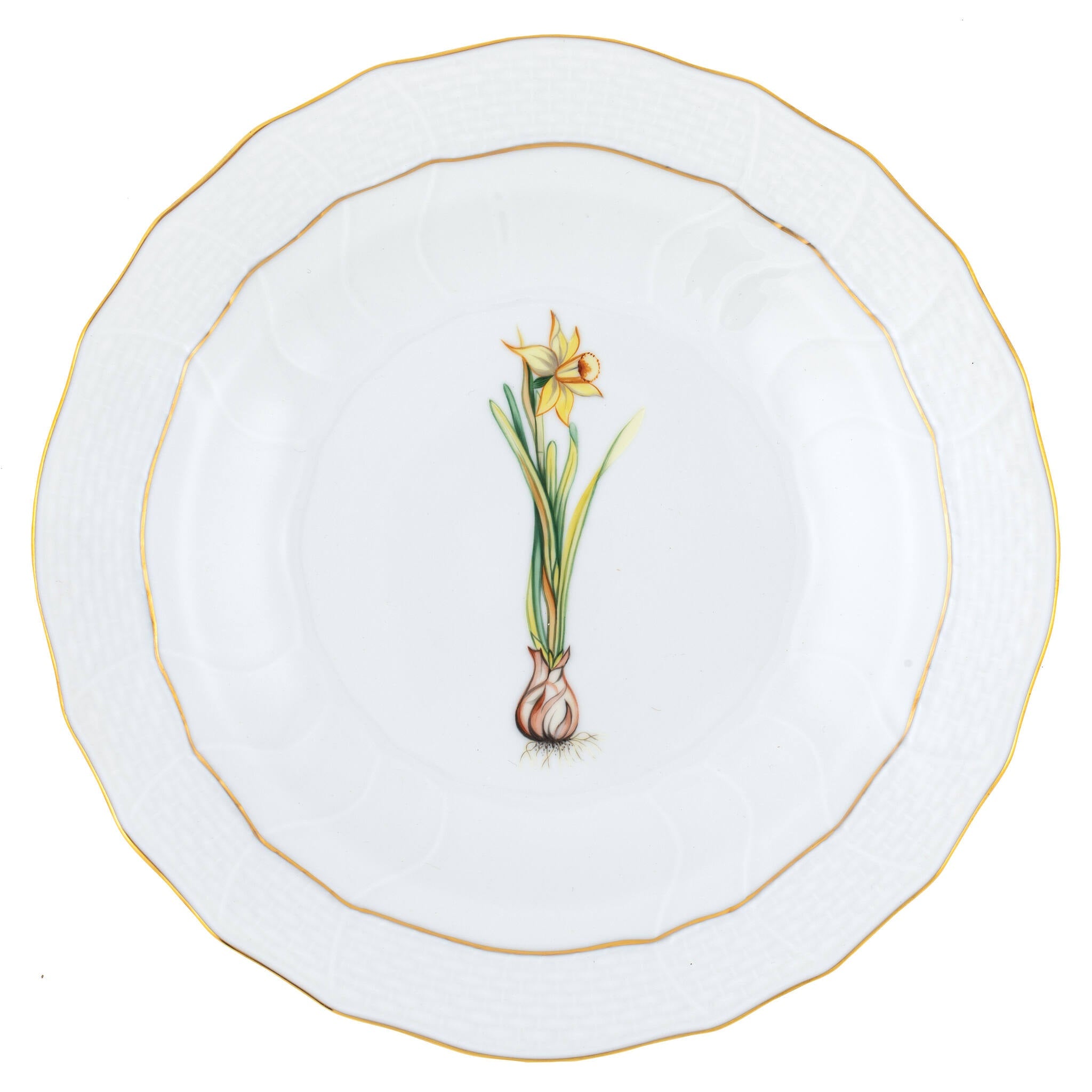 Herend Spring Bulbs dinner plate