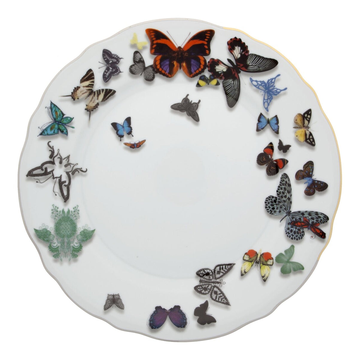Vista Alegre Dinnerware - Vista Alegre Christian Lacroix Butterfly Parade Dinner Plate
