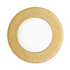 Raynaud Mineral Irise Yellow Gold Dinner Plate, 10 3/4 in on a white background