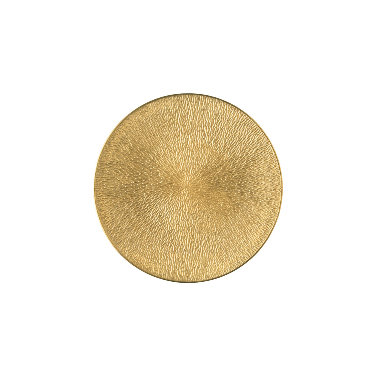 Raynaud Mineral Irise Yellow Gold Bread and Butter Plate, 6 1/4 in on a white background