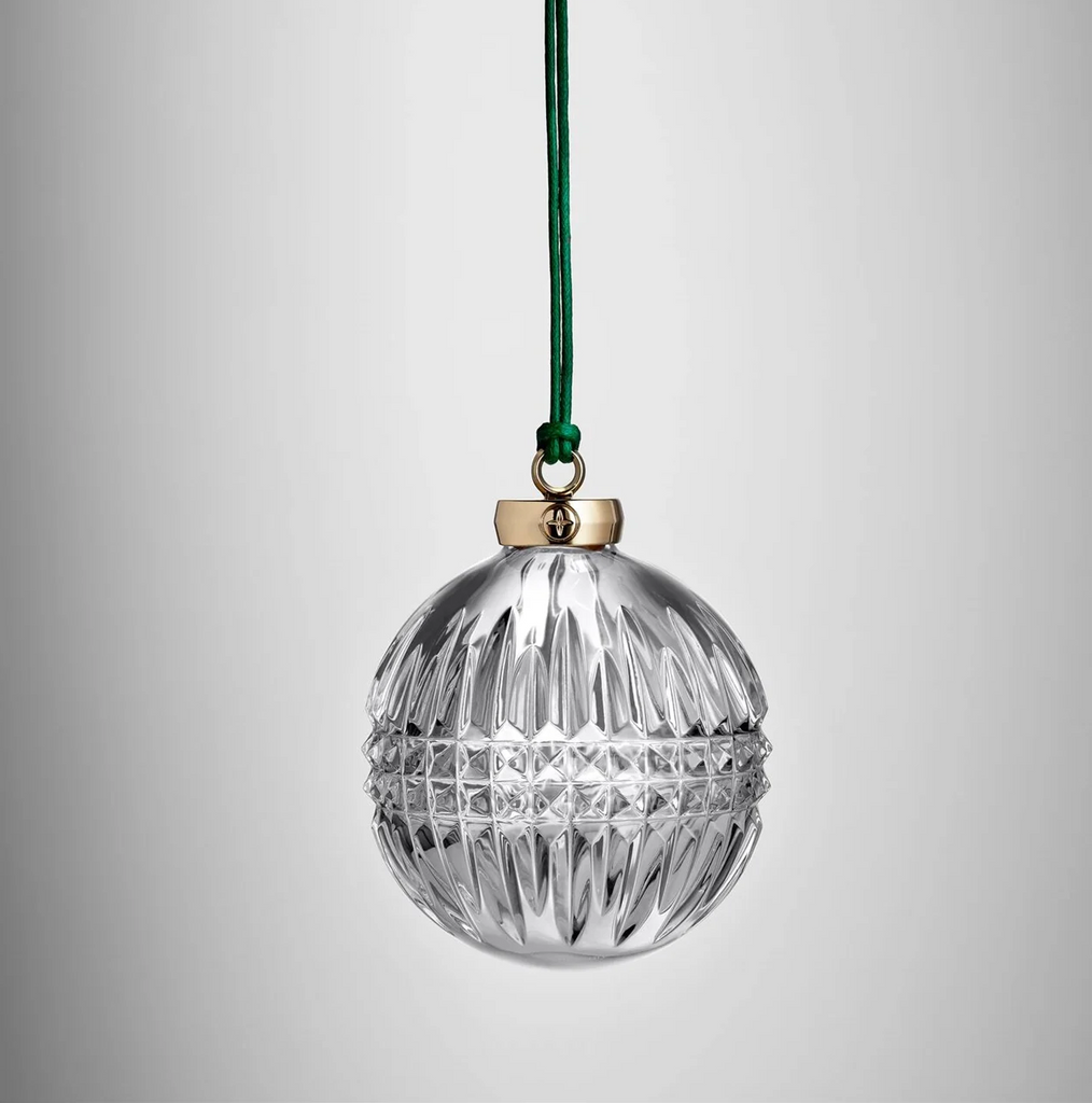 Waterford Lismore Diamond Christmas Bauble Ornament