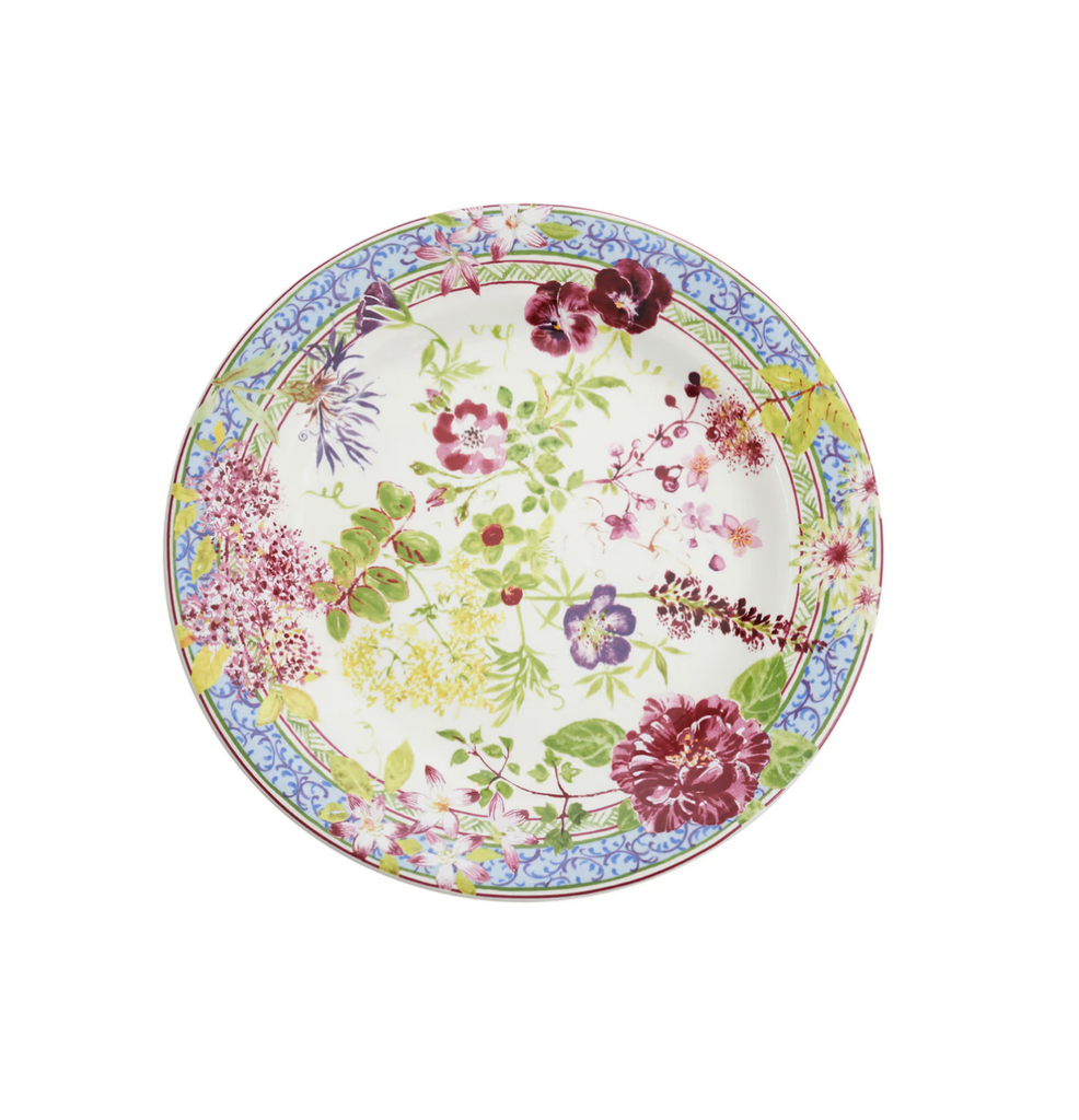 Gien Millefleurs Dessert Plate, Set of 4