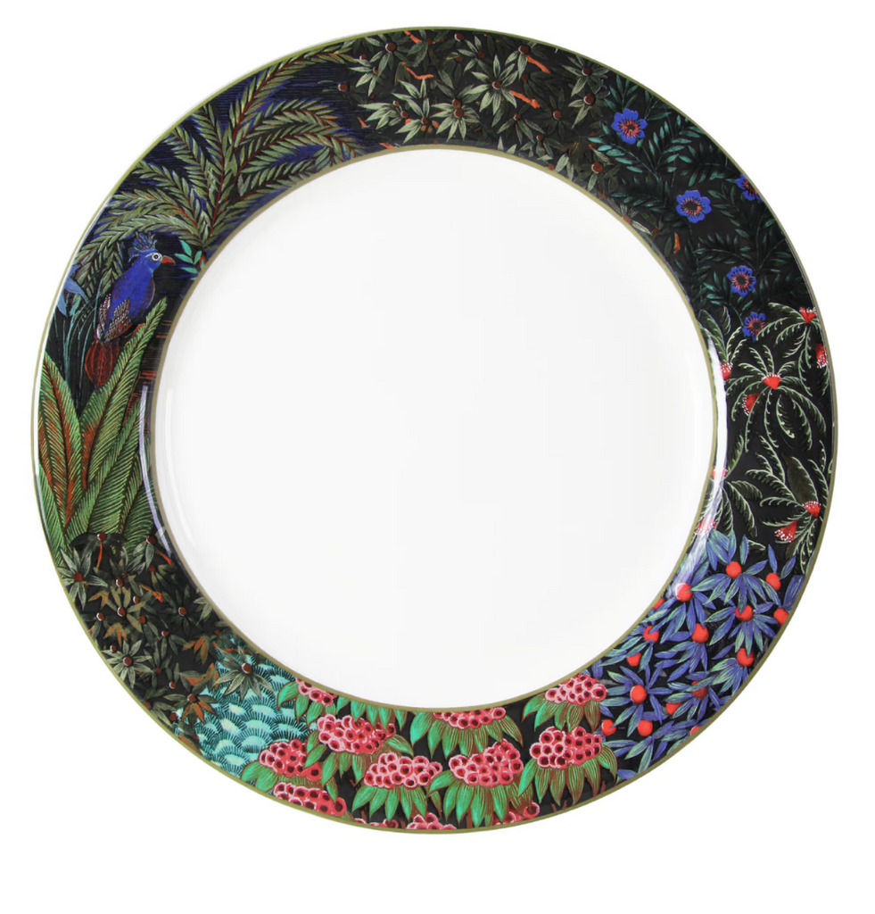 Gien Le Jardin Du Palais Dinner Plate, Set of 4