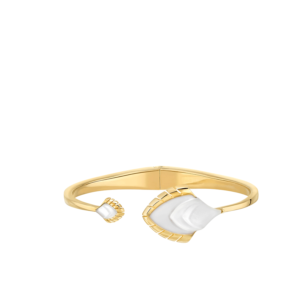 Lalique Paon Bracelet on a white background