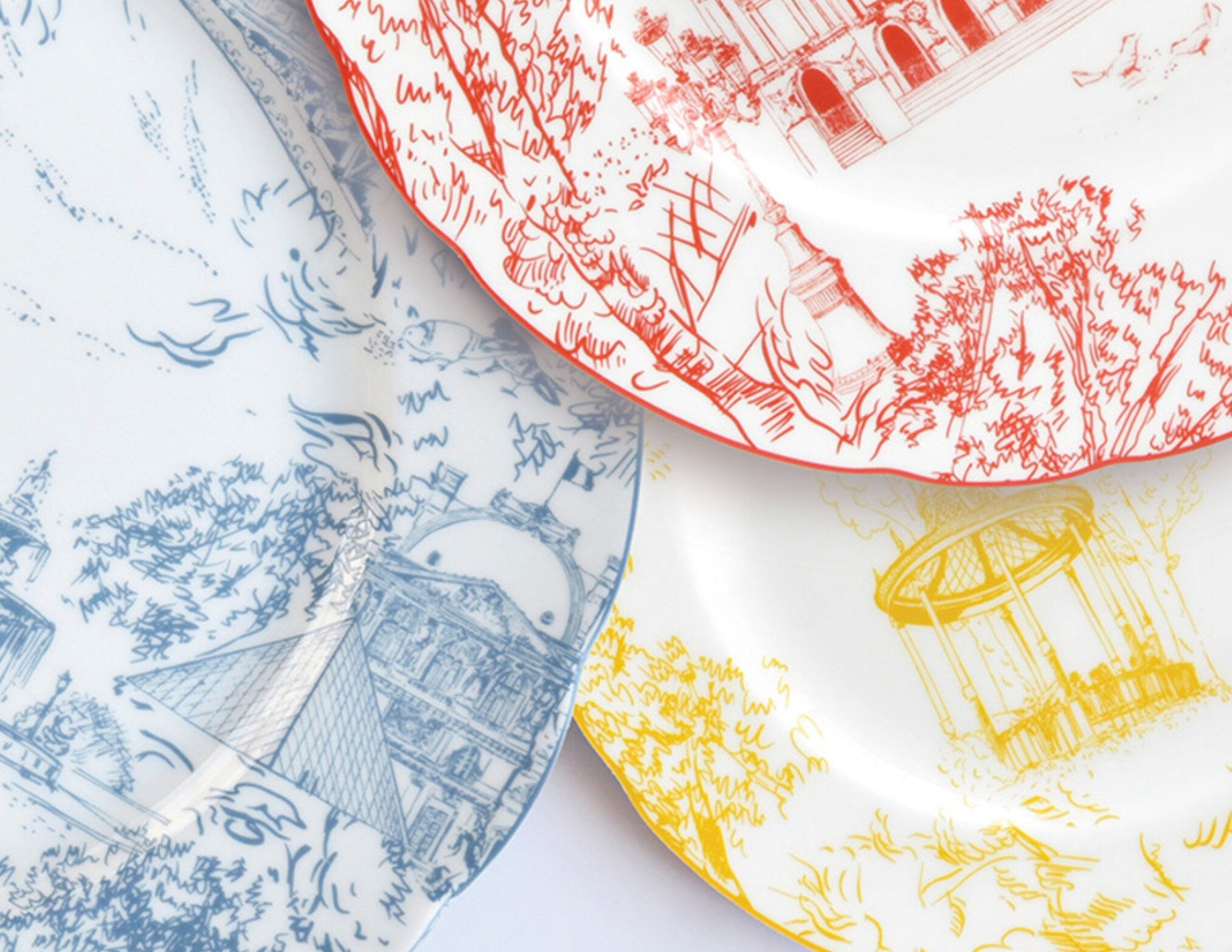 Bernardaud Tout Paris Deep Round Dish 11.5" — view 2