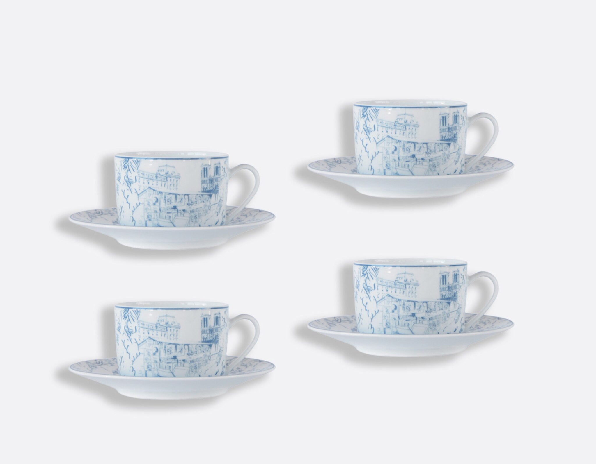 Bernardaud-tout-paris-tea-cups-and-saucers-set-of-four-1980-22666-paris-tableware
