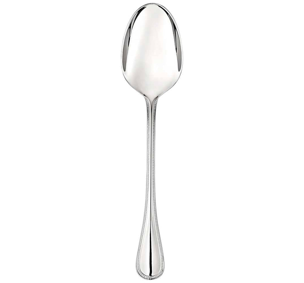 Christofle steel perles stainless steel serving spoon
