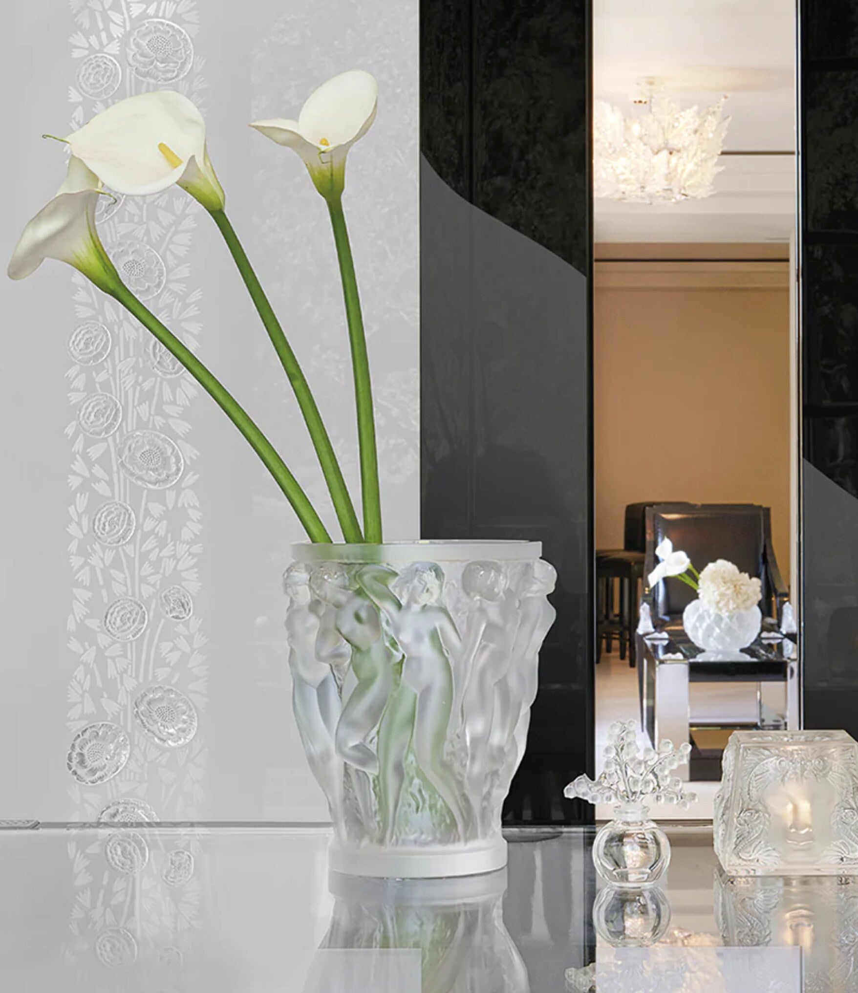 Lalique Bacchantes Vase — view 7