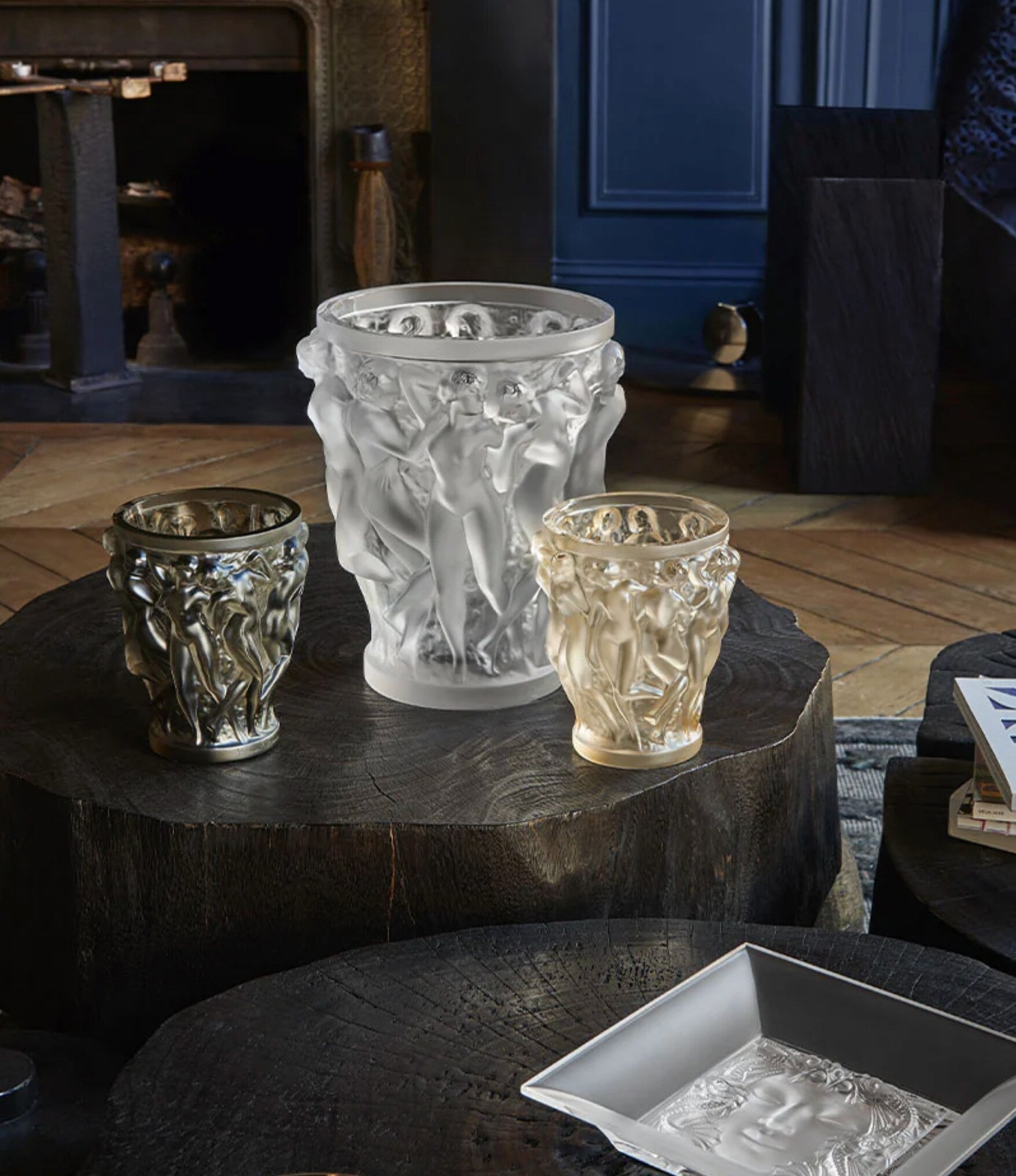 Lalique Bacchantes Vase — view 3