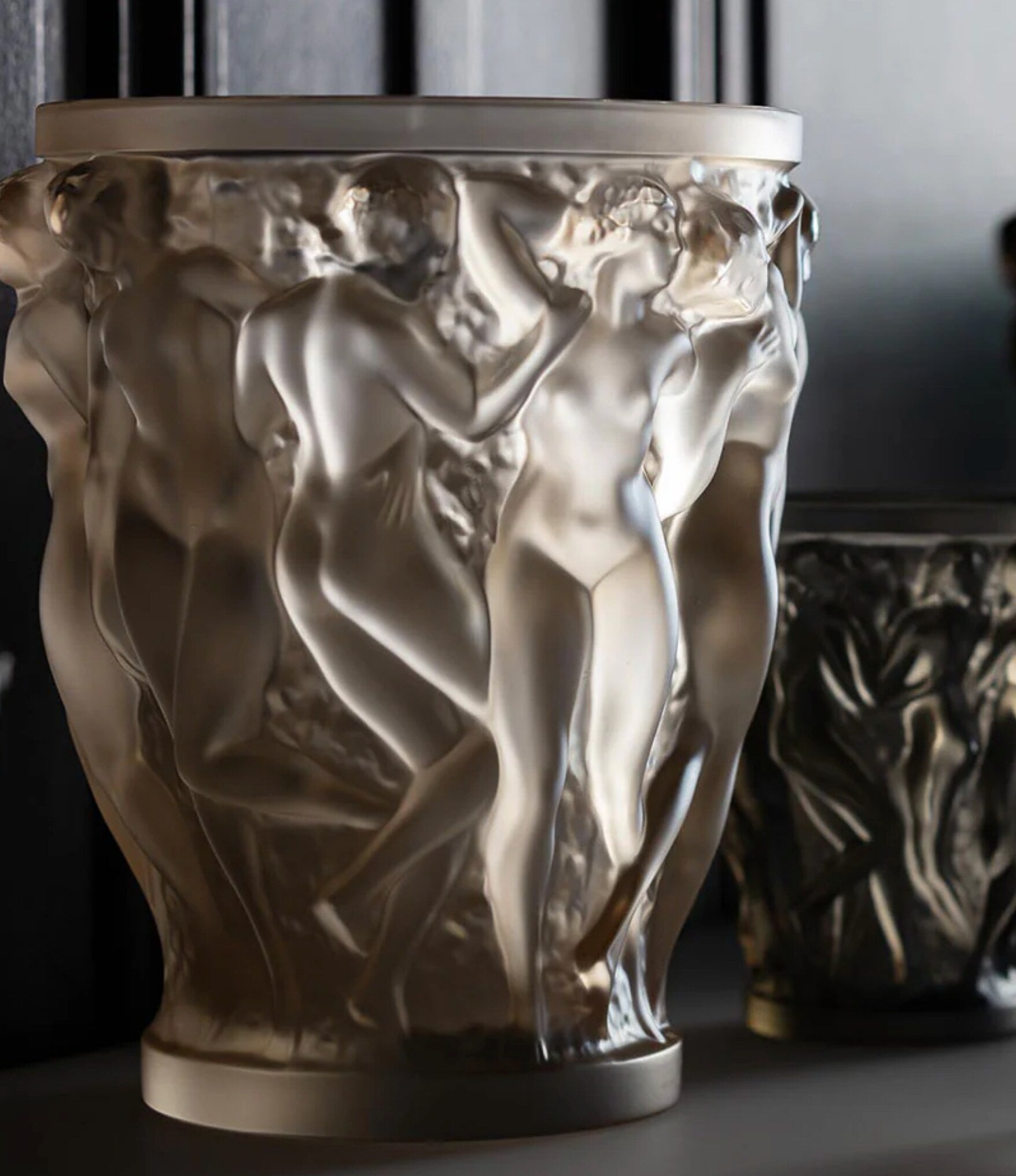 Lalique Bacchantes Vase — view 4