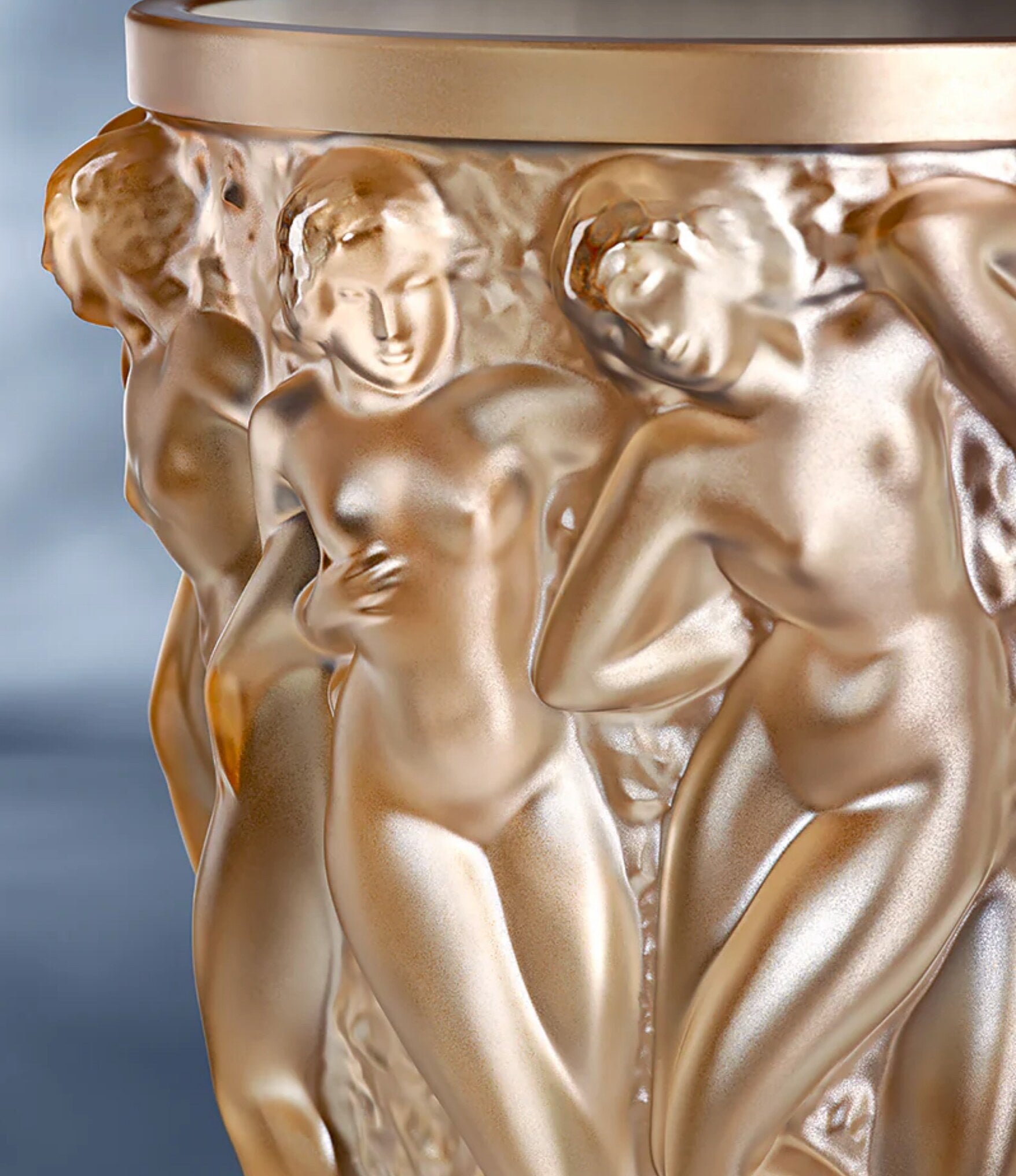 Lalique Bacchantes Vase — view 5
