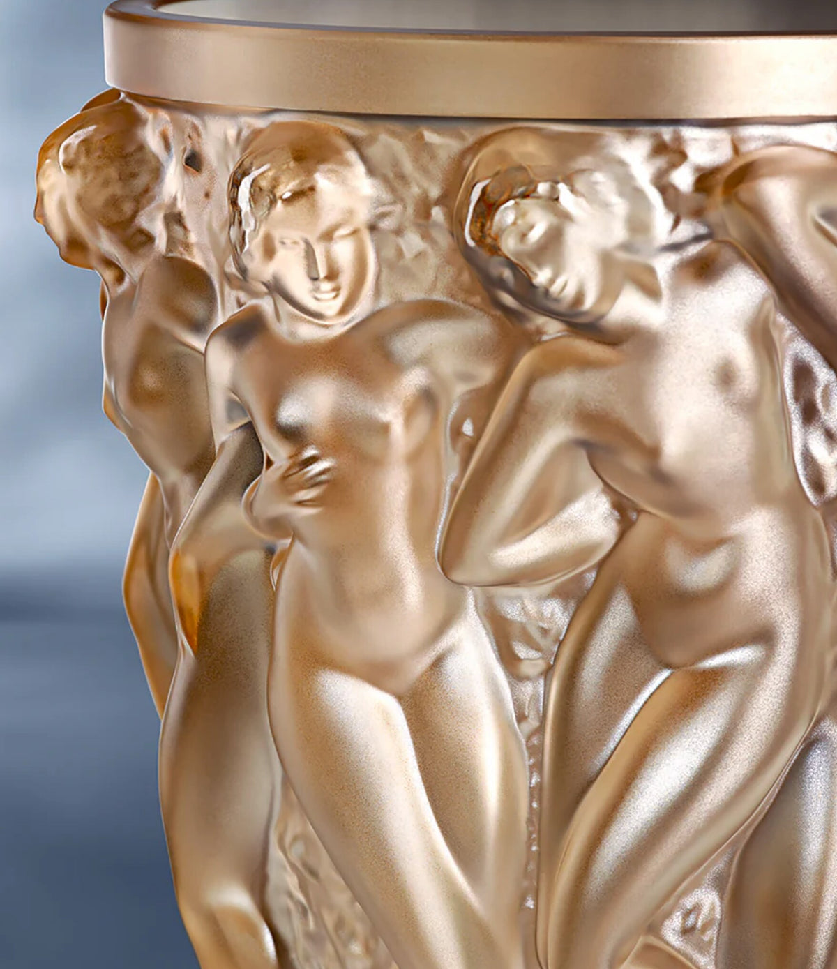 Lalique Bacchantes Vase — view 5