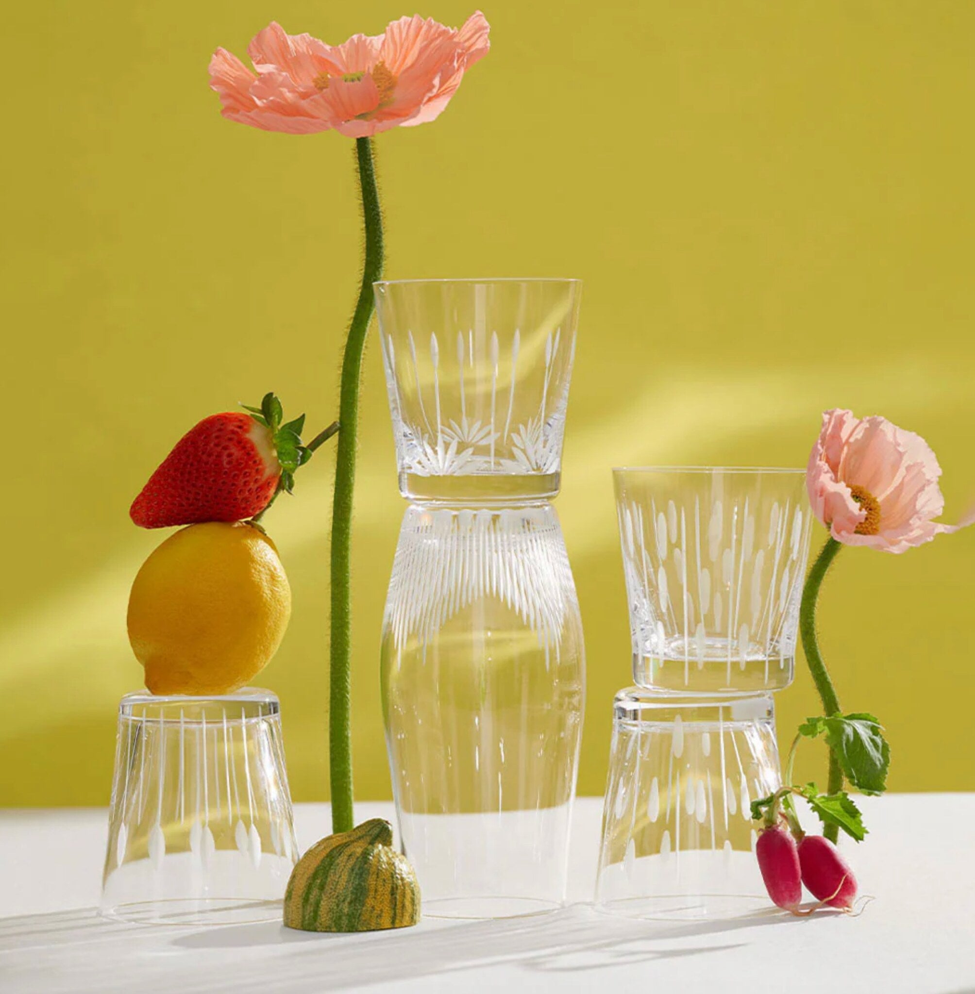 Lalique Lotus Tumblers, 20cl, set of 4 — view 2