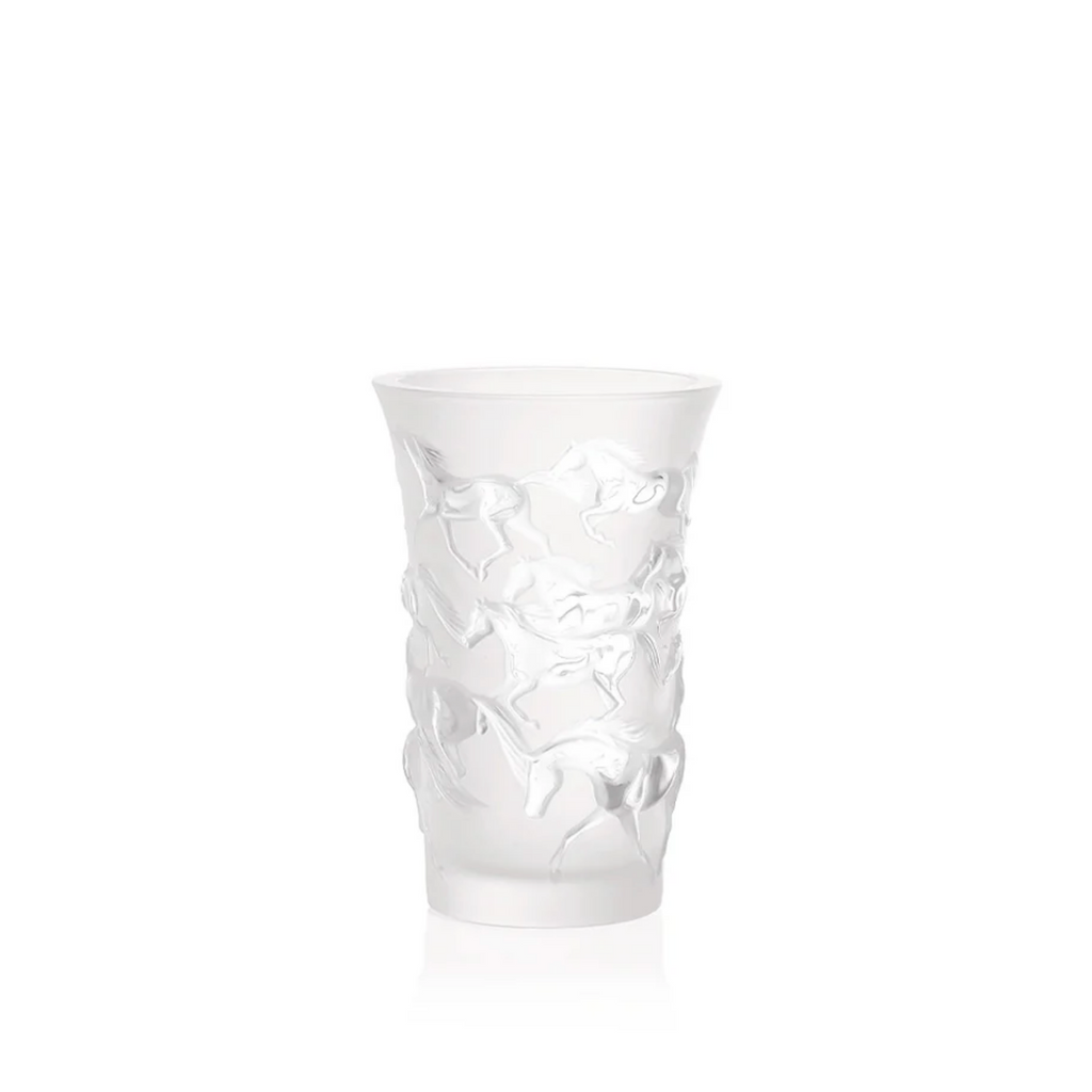 Lalique Mustang Vase