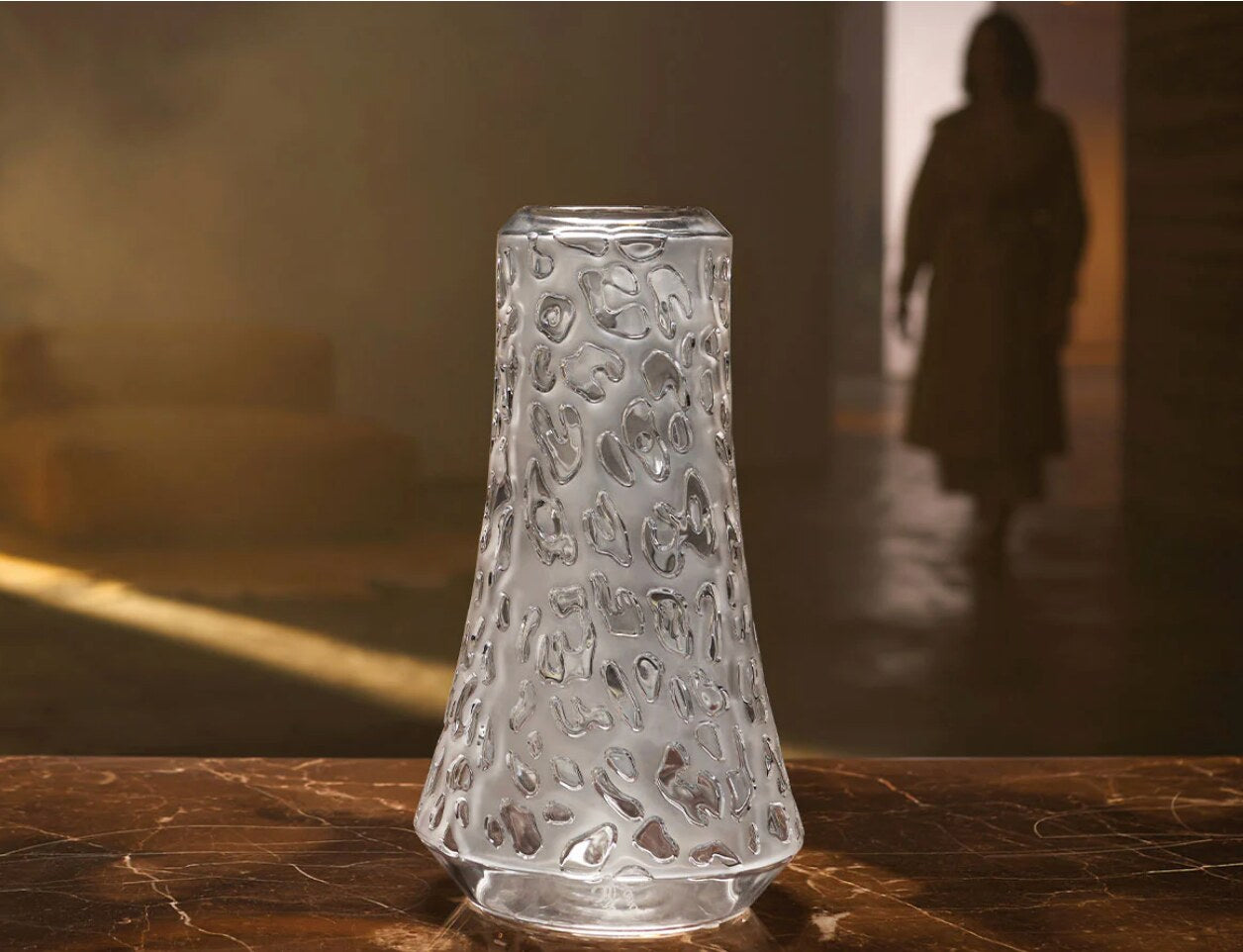 Lalique Panther Vase — view 4