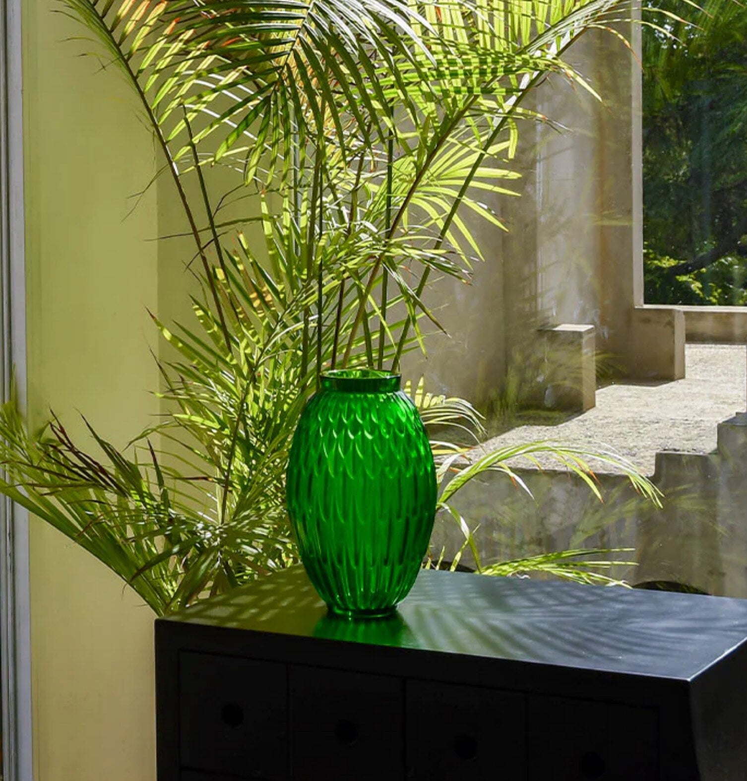 Lalique Plumes Vase — view 5