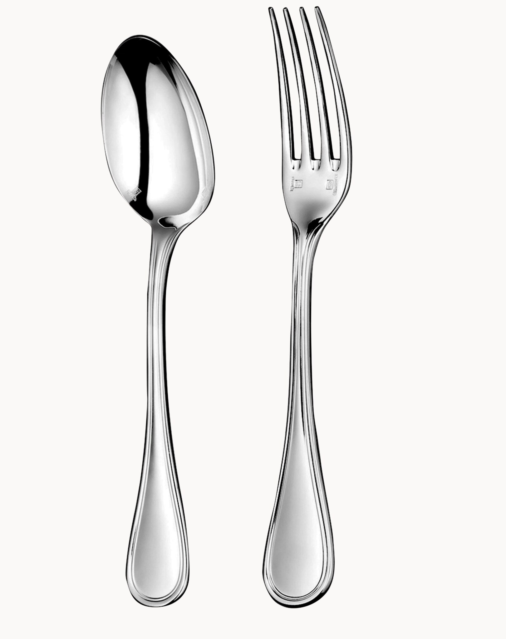 Christofle Albi Children’s Two-Piece Flatware Set, Silver-Plated