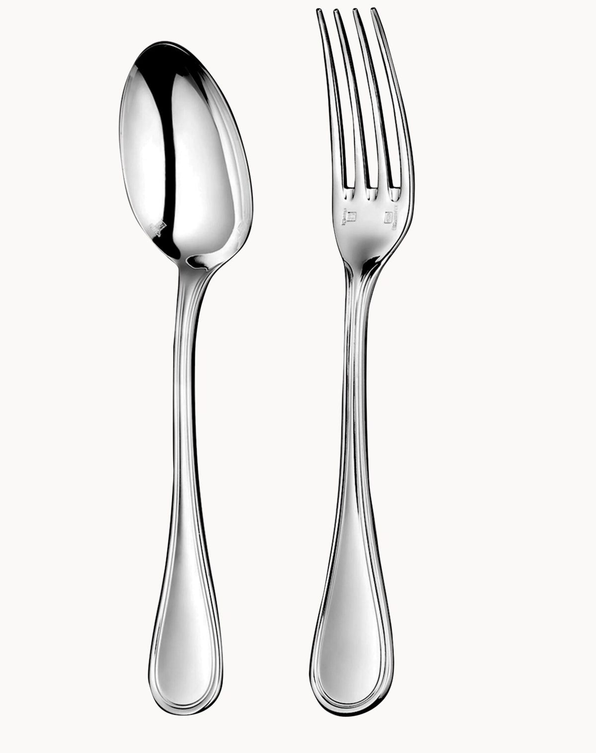 Christofle Albi Children’s Two-Piece Flatware Set, Silver-Plated