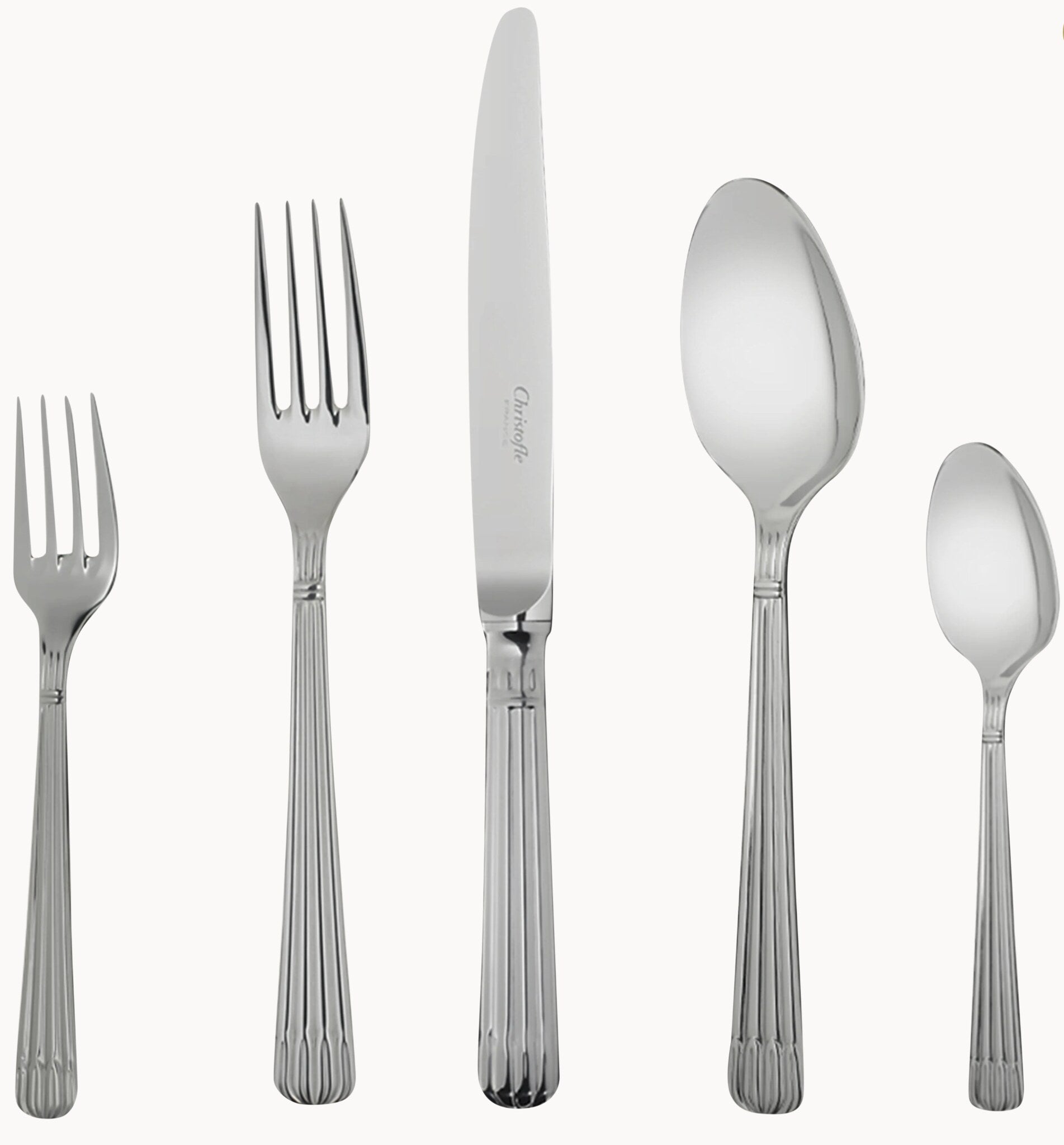 Christofle Osiris 5-Piece Flatware Set, Stainless Steel