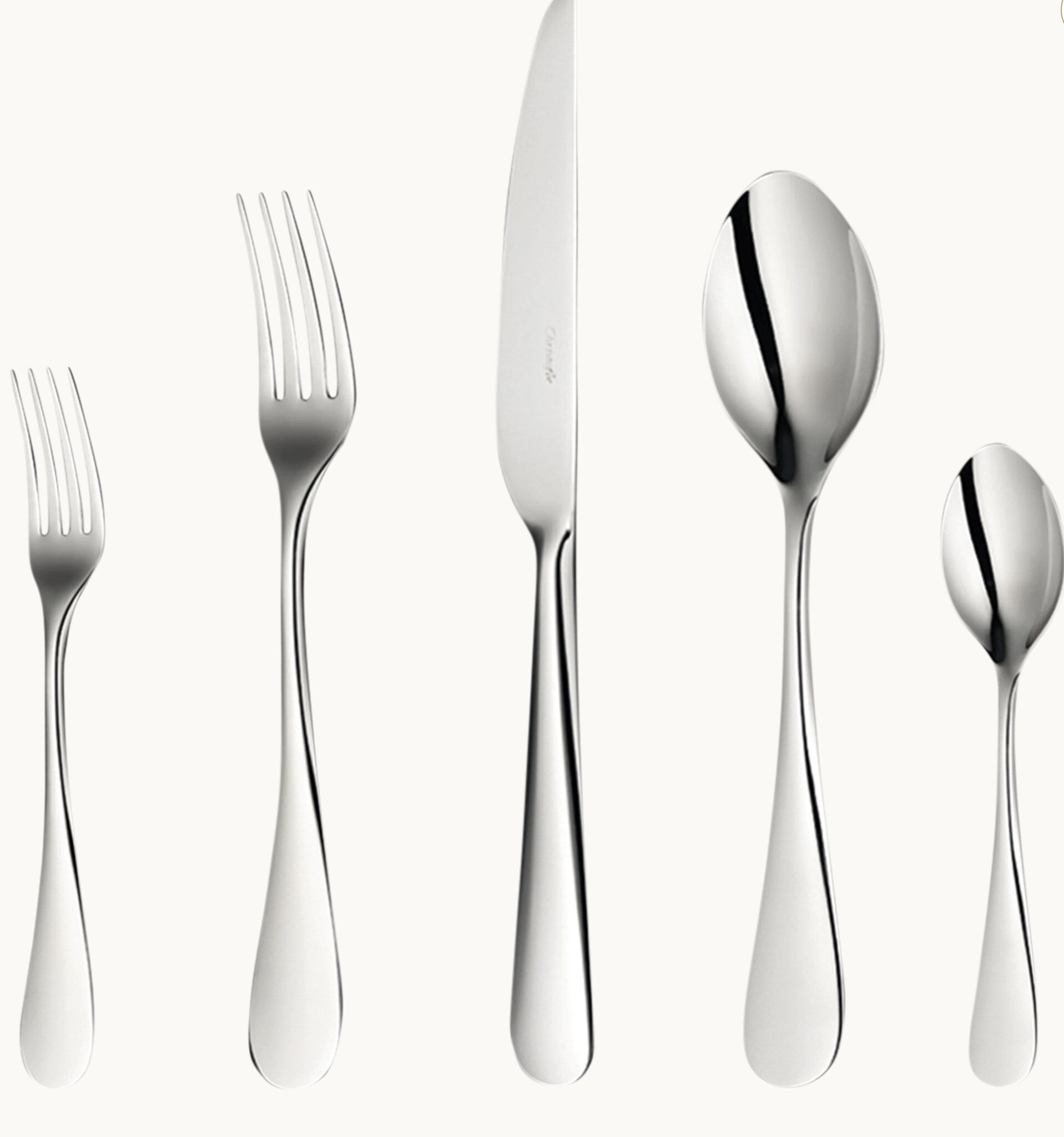 Christofle Origine 5-Piece Flatware Set, Stainless Steel