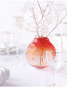 Moser Dotty Vase, Coral Red, 15cm — view 4