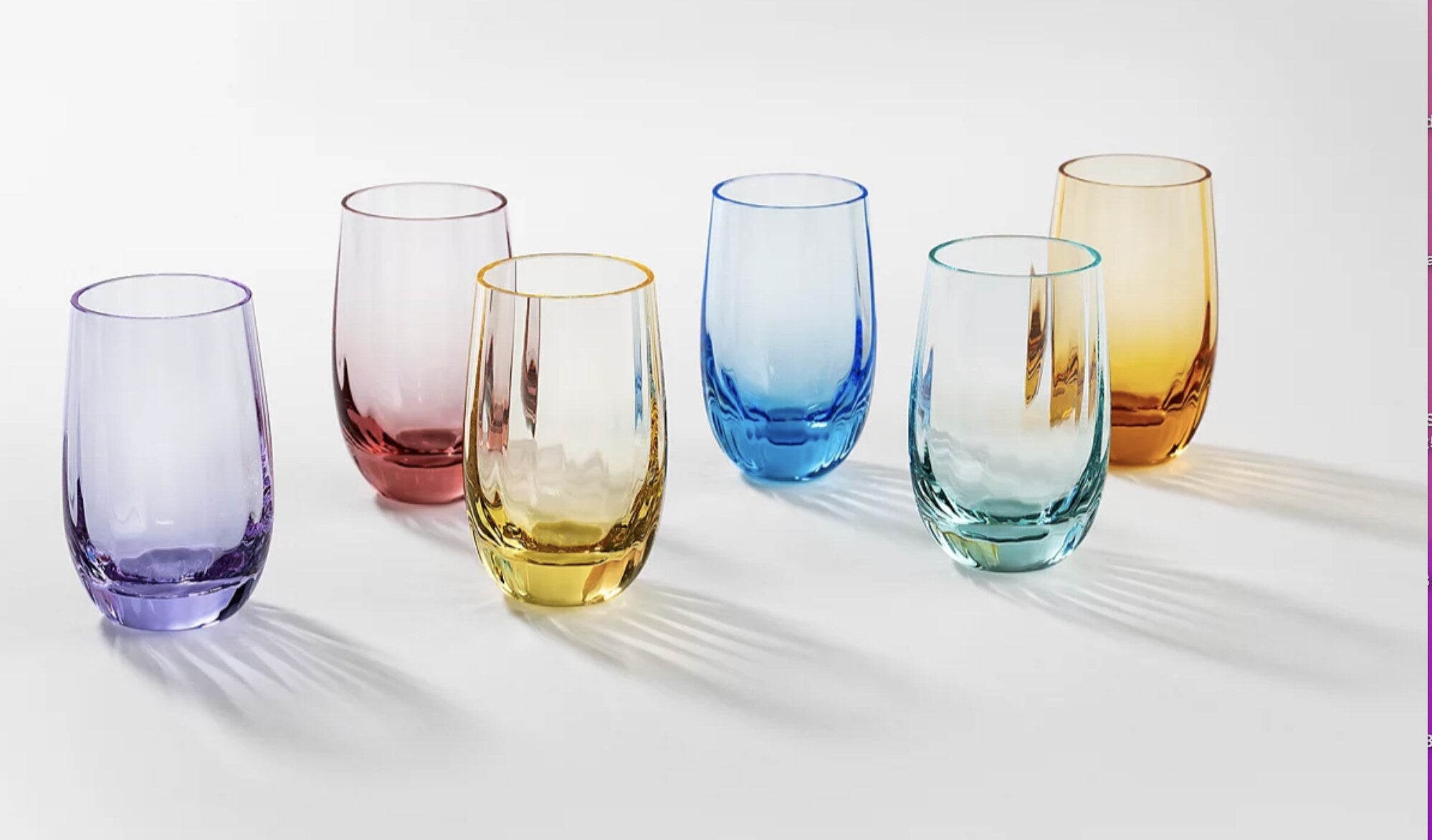 Moser Optic Shot Glasses, set of 6 — view 2