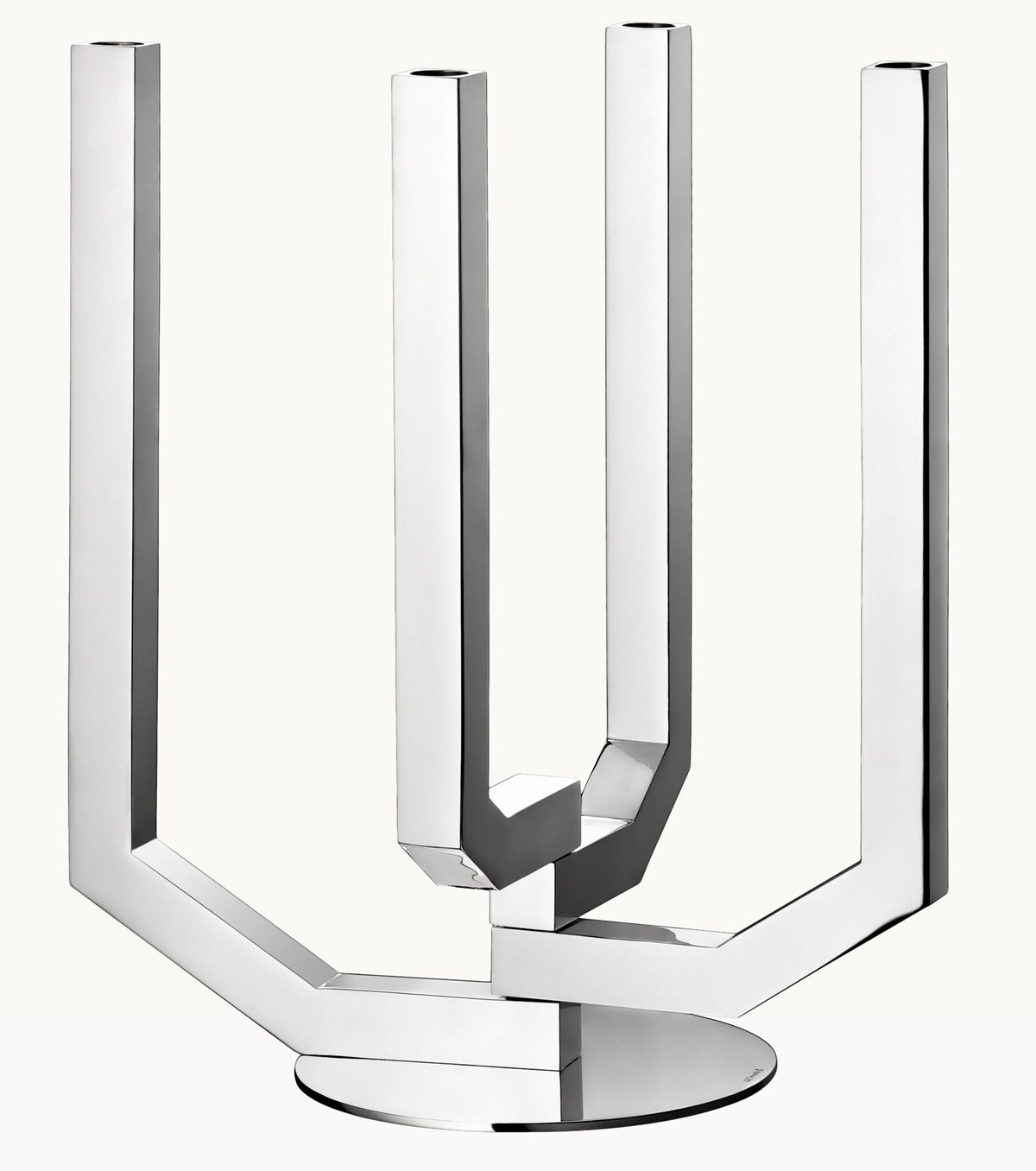 Christofle Arborescence 4-Arm Candelabra, Stainless Steel — view 2