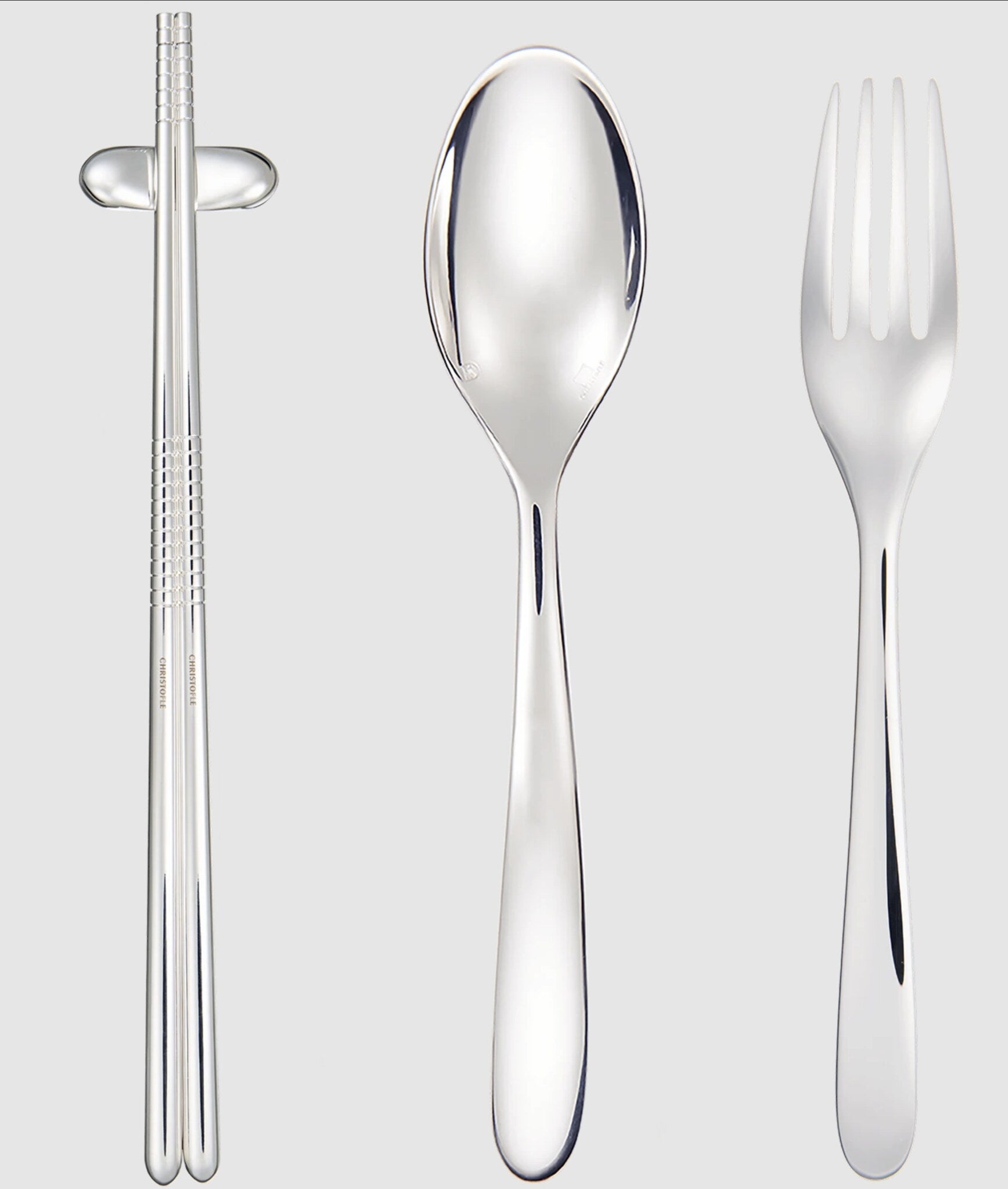 Christofle MOOD Asia 24-piece Flatware Set, Silver-Plated — view 3