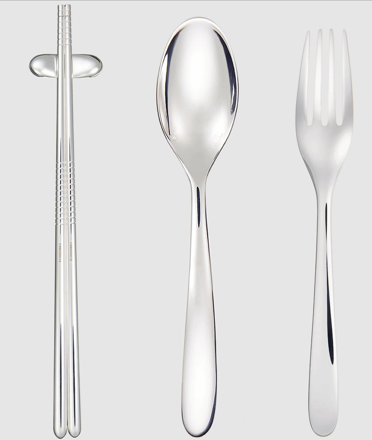 Christofle MOOD Asia 24-piece Flatware Set, Silver-Plated — view 3